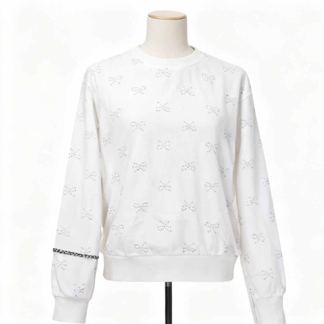 Girls Cotton Terry Sweatshirt