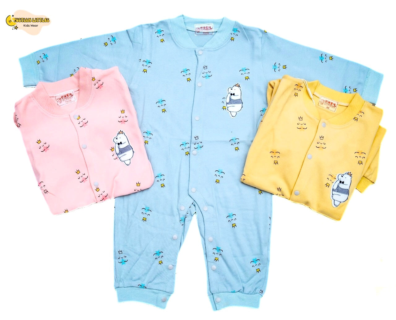 FustianLittle Pure Cotton Baby Romper